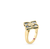 Roberto Coin Venetian Princess Small Malachite and Diamond Ring