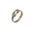John Hardy Love Knot Mixed Metals Double Chain Ring in 14K Yellow Gold and Sterling Silver