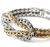 John Hardy Love Knot Mixed Metals Double Chain Ring Detail