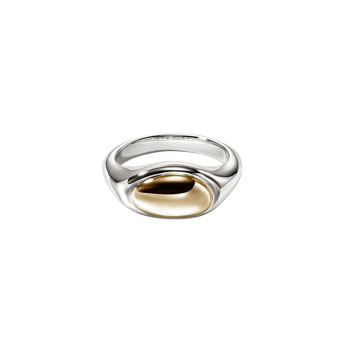 John Hardy Sterling Silver Heart Diamond Ring | Fink's