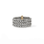 John Hardy Icon Link Mixed Metals Bar Ring, 9mm