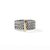 John Hardy Icon Link Mixed Metals Bar Ring, 9mm