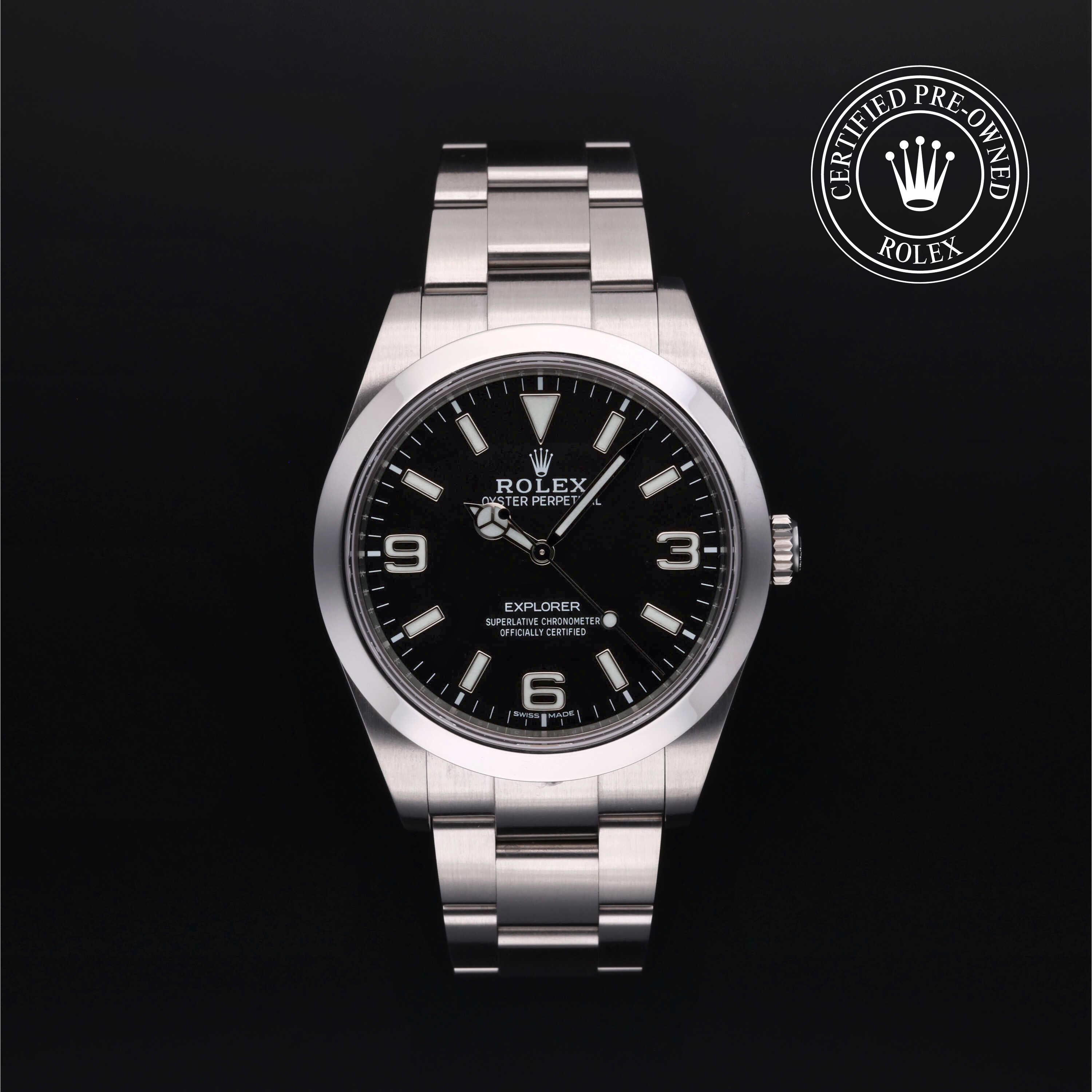 Rolex Certified Pre-Owned Explorer