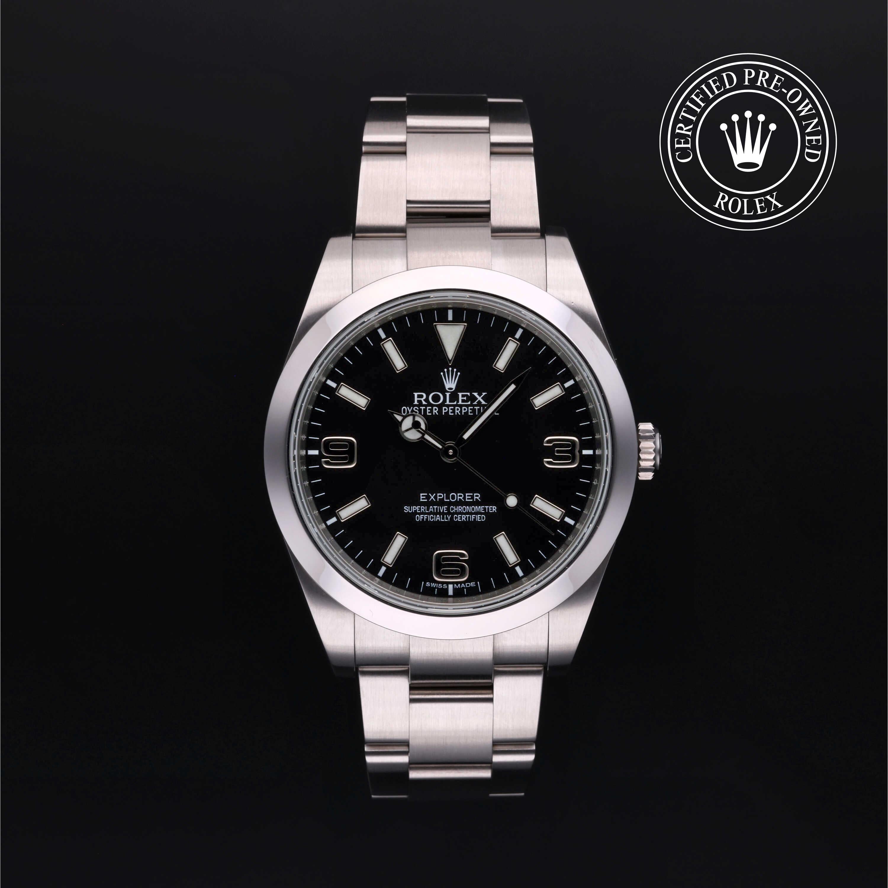 Rolex Certified Pre-Owned Explorer