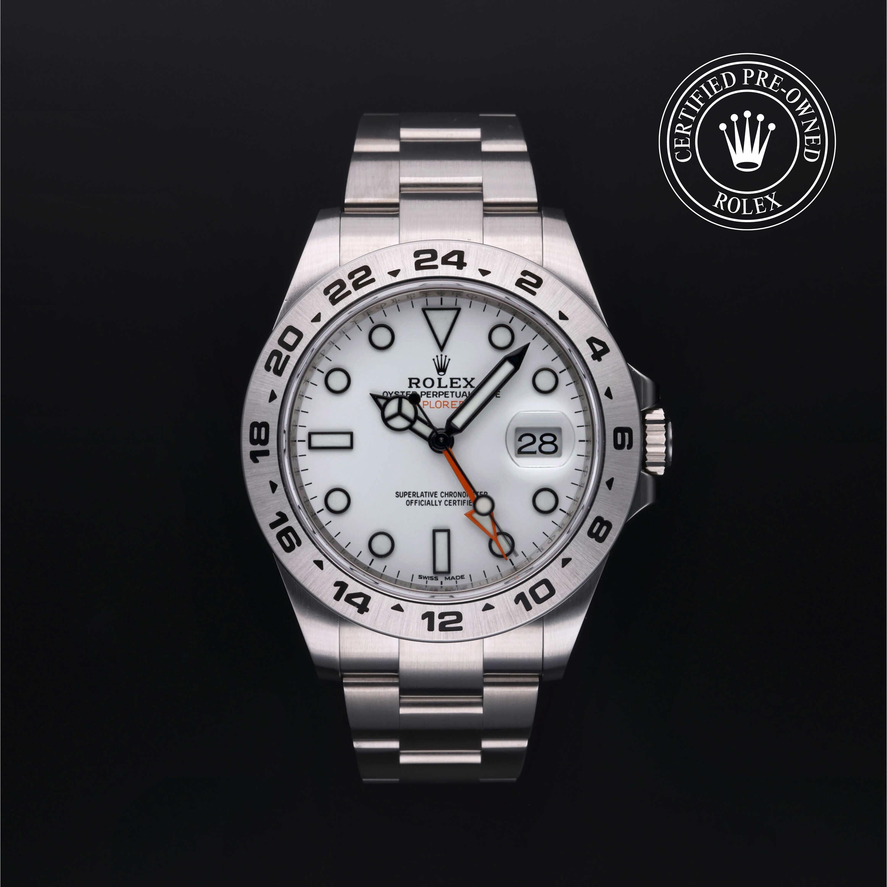 Rolex Certified Pre-Owned Explorer II 
