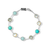 IPPOLITA Lollipop Sterling Silver Soft 9-Stone Gemstone Bracelet in Brezza