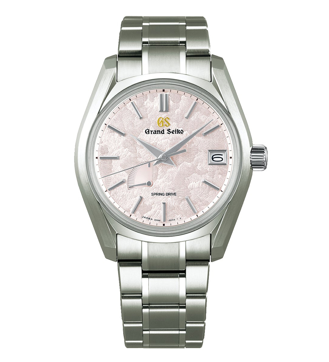 Grand Seiko Heritage Watch with Pink Dial, 40mm
