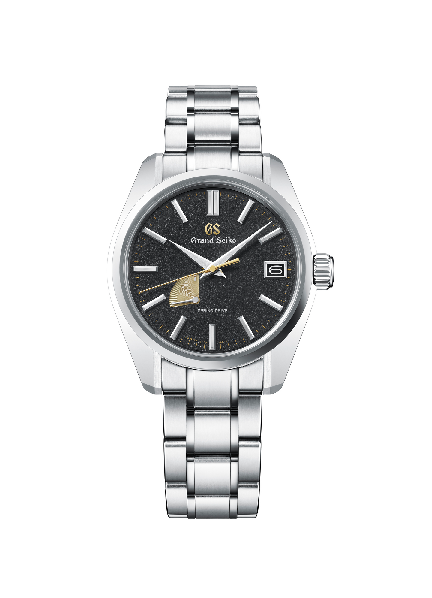 Grand Seiko Heritage Watch with Black Dial, 40mm
