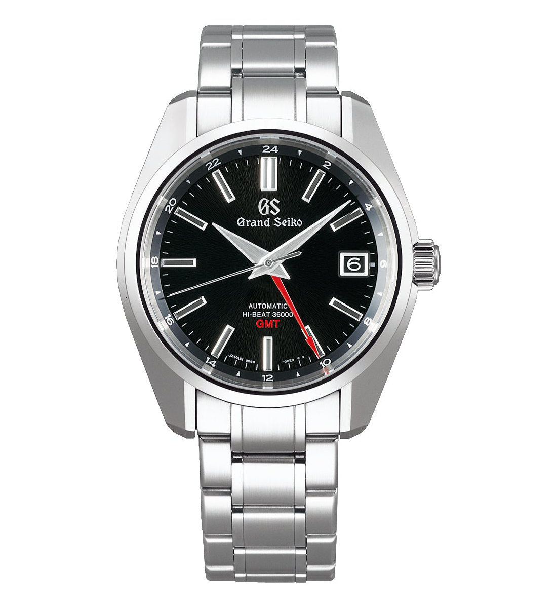 Grand Seiko Heritage Watch with Black Dial, 40mm