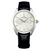 Grand Seiko Elegance Watch with White Dial and Black Strap, 39mm