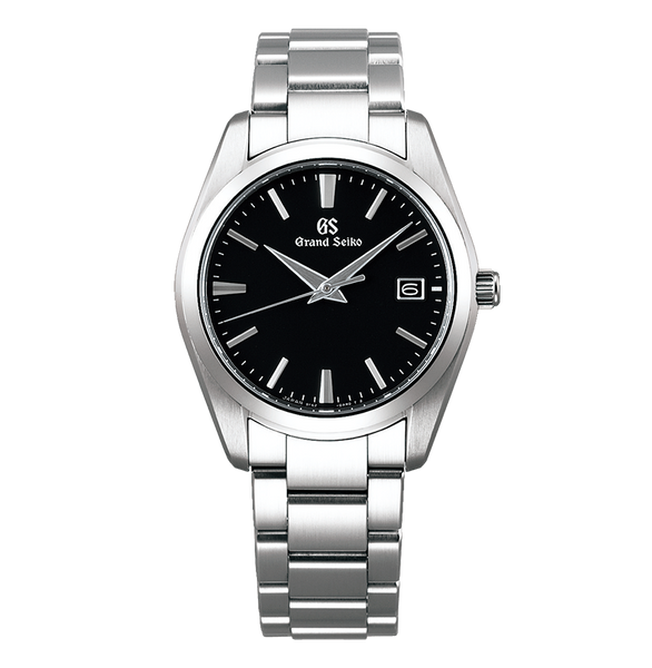 Grand Seiko Heritage Watch with Black Dial 37mm | Fink's