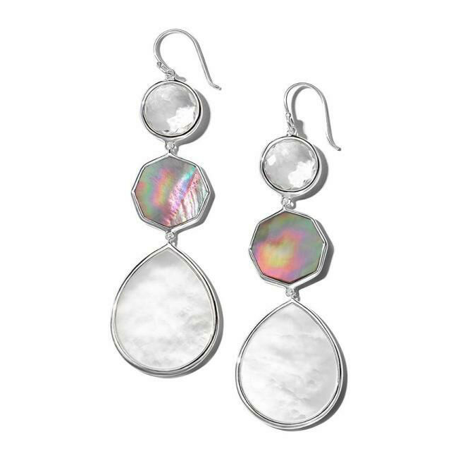 IPPOLITA Polished Rock Candy Crazy 8's Earrings in Sabbia