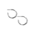 IPPOLITA Classico Small Thin Squiggle Hoop Earrings in Sterling Silver