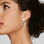 IPPOLITA Polished Rock Candy Small Dot and Frame Post Earrings in Mother-of-Pearl
