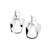 IPPOLITA Classico Open Rounded Rectangle Wavy Frame Earrings