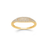 Yellow Gold Round Diamond Pave Ring