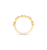 Sabel Collection Yellow Gold Marquise Diamond Curved Band