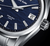 40mm Grand Seiko Evolution 9 Watch with Dark Blue Lake Suwa Dial