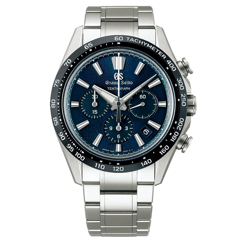 Grand Seiko Evolution 9 Watch with Blue Dial