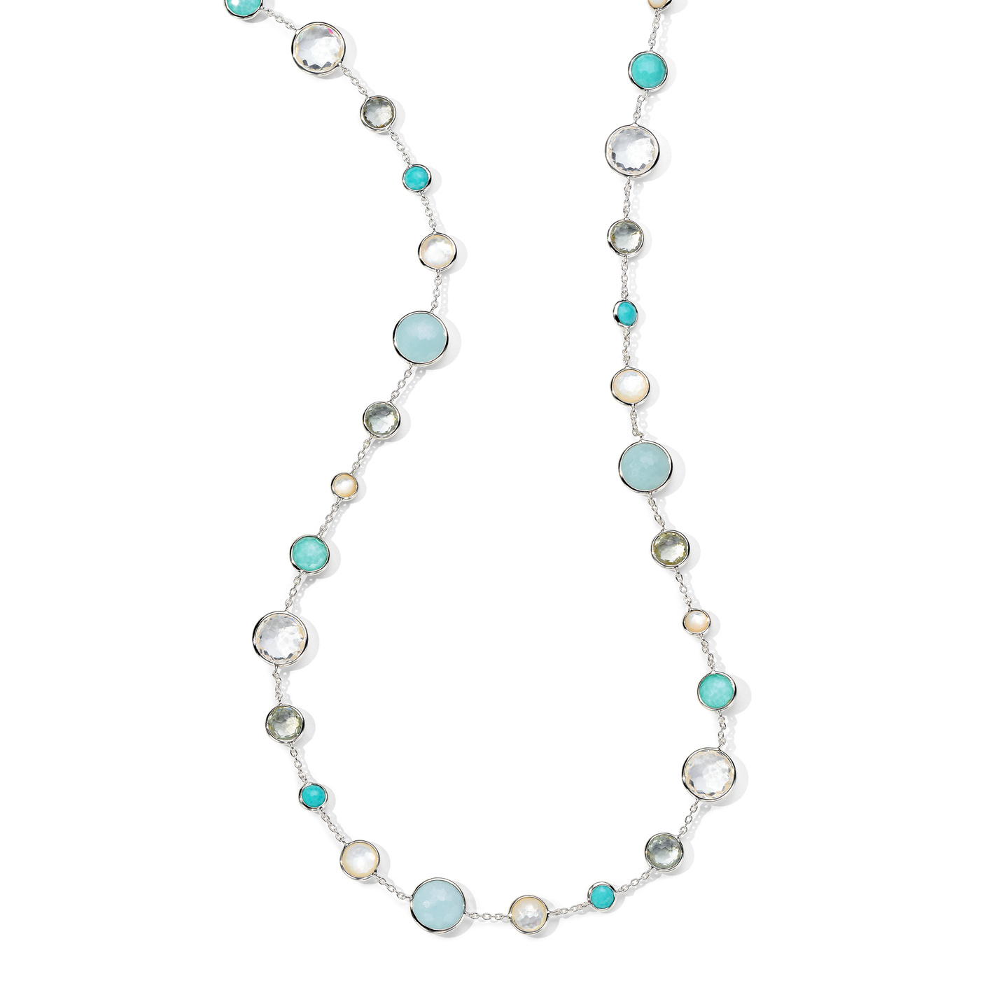 IPPOLITA Lollipop Lollitini Sterling Silver Long Necklace in Brezza