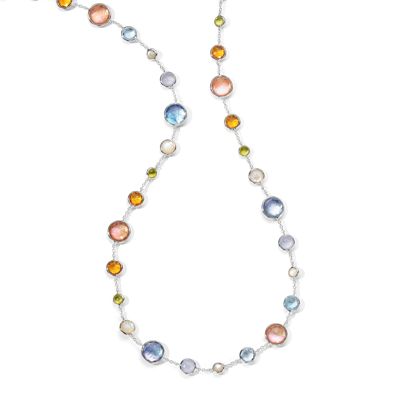 IPPOLITA Lollipop Lollitini Sterling Silver Long Necklace in Wildflower