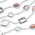 IPPOLITA Rock Candy Long Mixed-Cut Station Necklace in Sabbia
