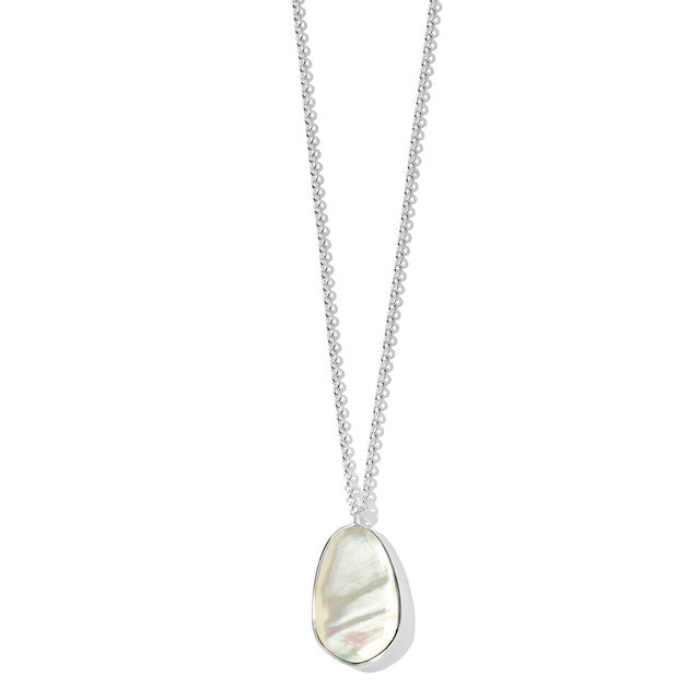 IPPOLITA Rock Candy Sterling Silver Large Papaya Pendant Necklace with Mother-of-Pearl