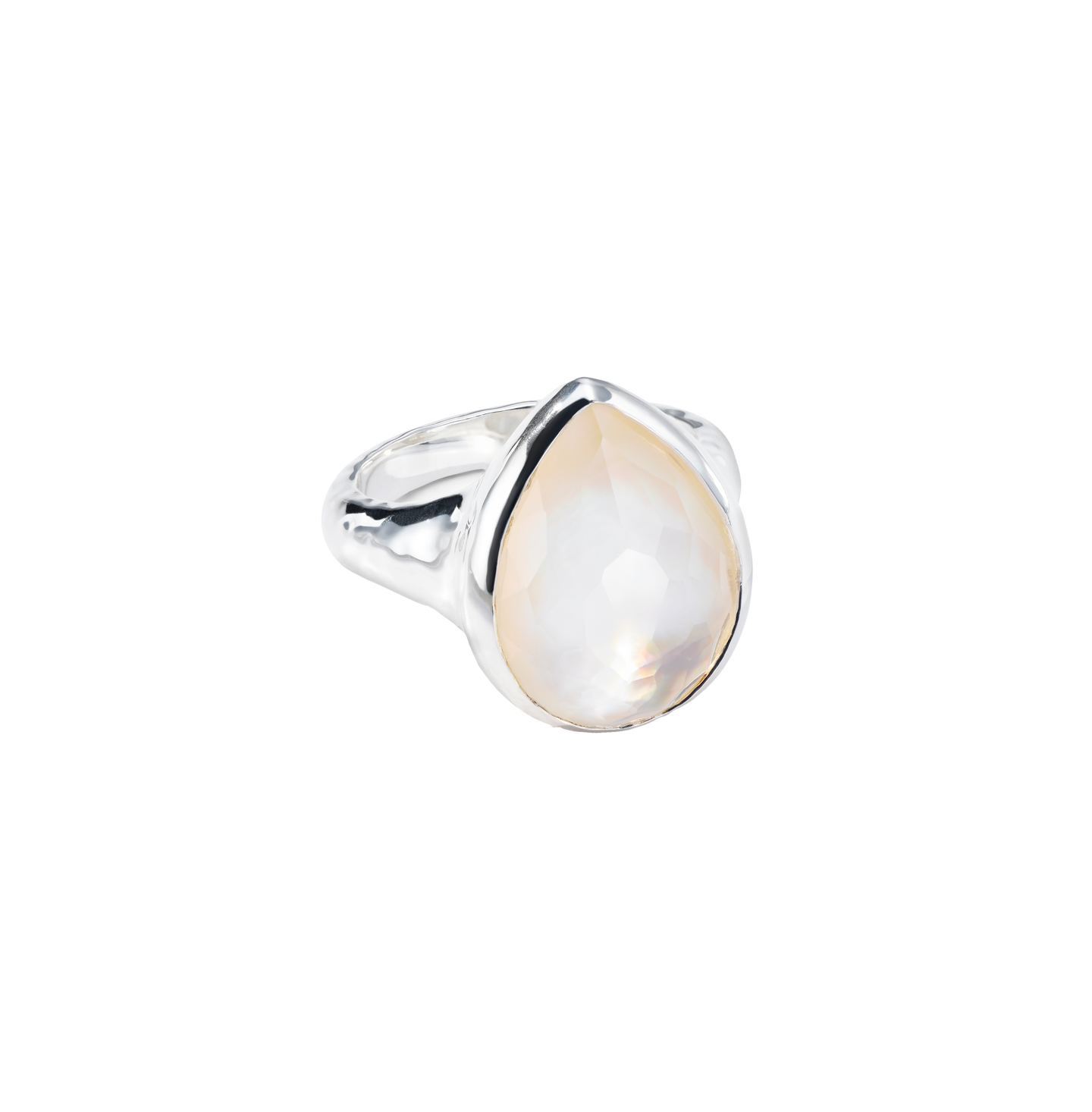 IPPOLITA Rock Candy Medium Teardrop Ring in Mother-of-Pearl