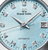 Grand Seiko Elegance Watch with Light Blue Dial and Diamonds, 27.8mm