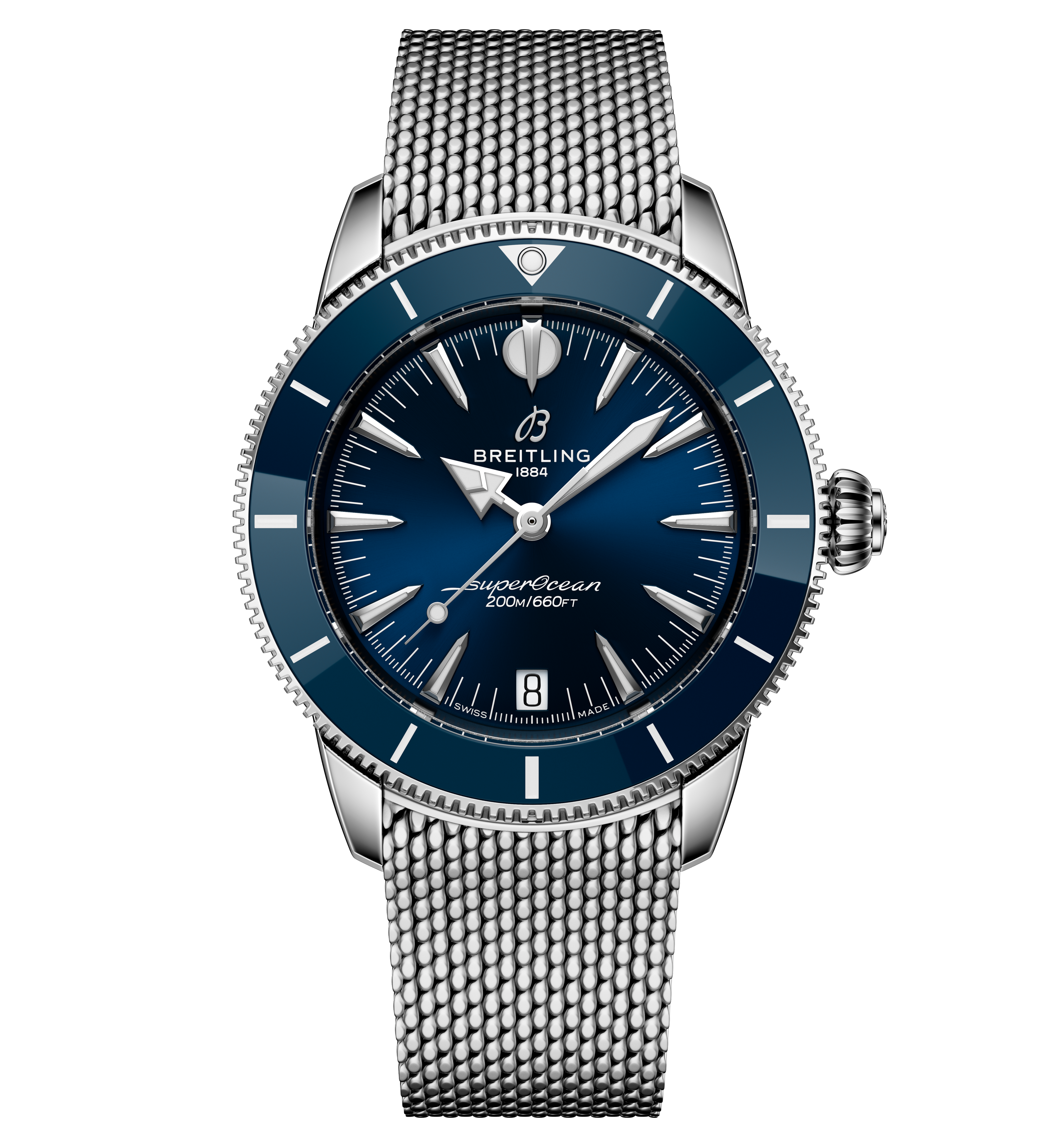時計 BREITLING SUPER OCEAN AUTOMATIC 36 Breitling Superocean Heritage Automatic 36 Blue Dial | Fink's