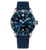 Breitling Superocean Heritage Automatic 36 Watch with Blue Mesh Rubber Strap