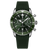 Breitling Superocean Heritage B01 Chronograph 42 Watch with Green Mesh Rubber Strap