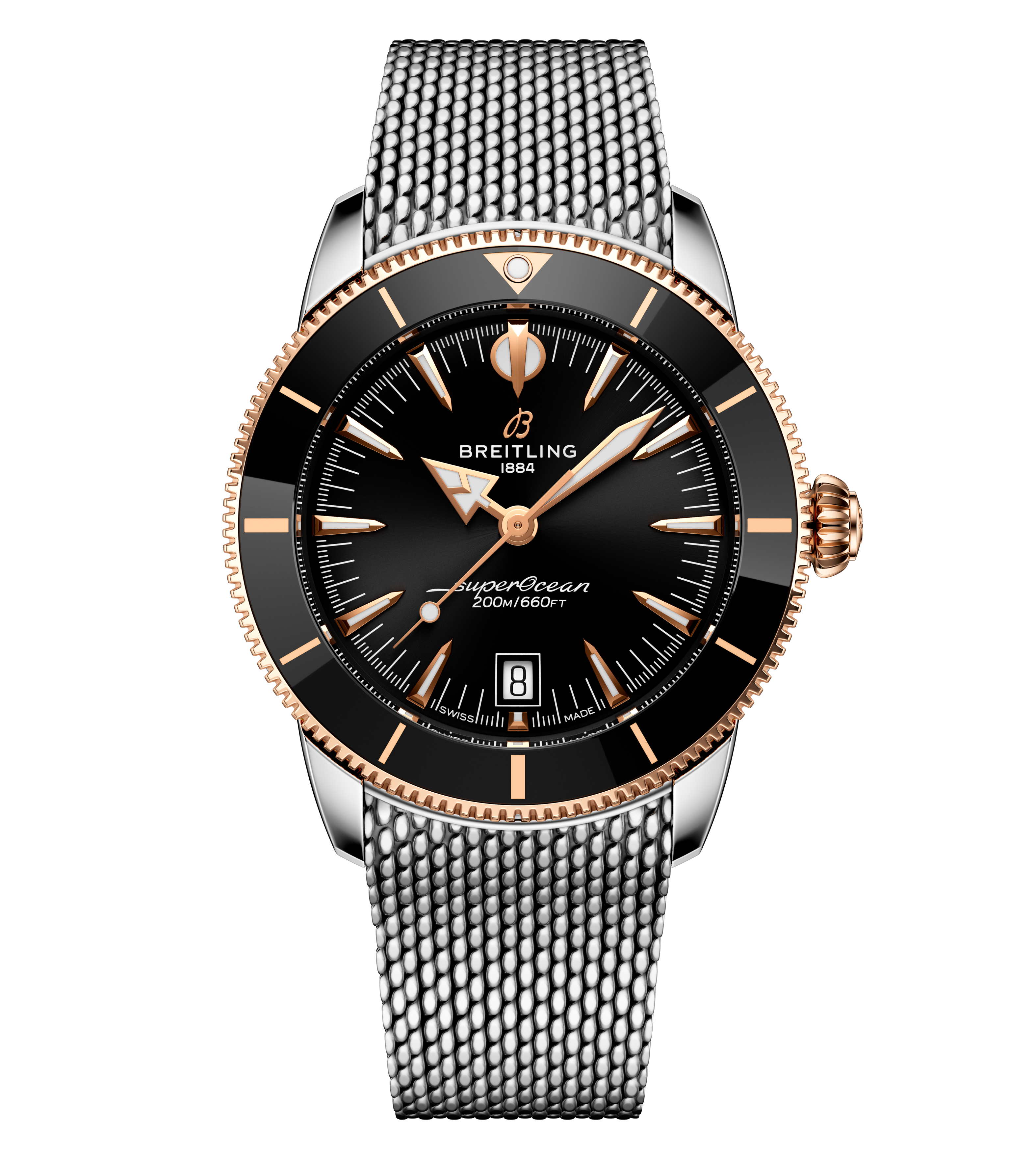 BREITLING ステンレススチール バックル Breitling Superocean Automatic 46 – Analog:Shift