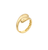Sabel Collection Yellow Gold Bypass Ring