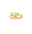 Sabel Collection Yellow Gold Bypass Ring
