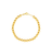 Sabel Collection Yellow Gold Bead Bracelet, 6mm