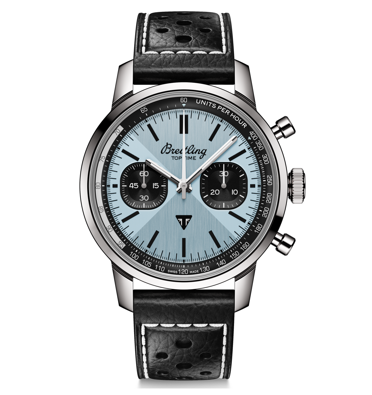 Breitling Top Time B01 Triumph Watch Ice Blue Dial Fink s