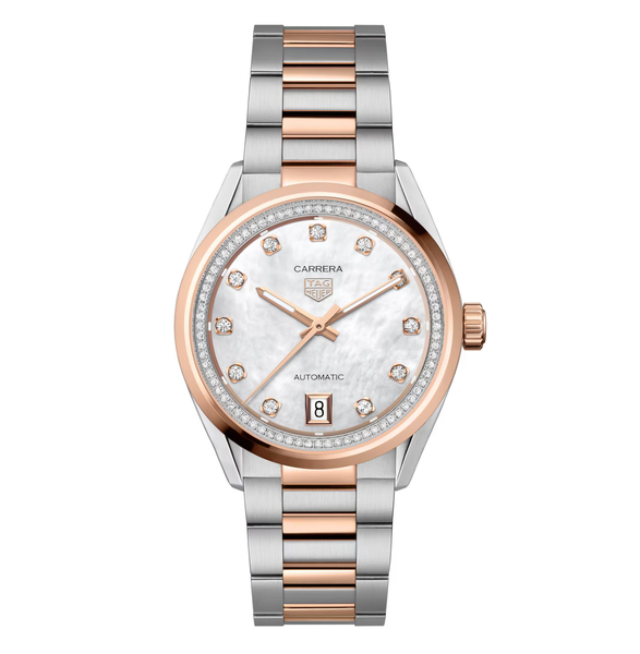 TAG Heuer Carrera Date Watch with Diamonds | Fink display picture 2