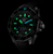 Glow-in-the-dark TAG Heuer Aquaracer Professional 300 Date Watch with Black Rubber Strap