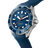 TAG Heuer Aquaracer Professional 300 Date Watch with Blue Dial and Rubber Strap