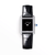 Tank Must Watch with Black Lacquered Dial and Leather Strap