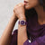 Breitling Lady Premier Automatic 36 Watch with Purple Dial