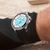 Breitling Superocean Turquoise on Rubber Watch, 44mm