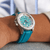 Breitling Superocean Turquoise on Rubber Watch, 36mm
