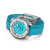 Breitling Superocean Turquoise on Rubber Watch, 36mm