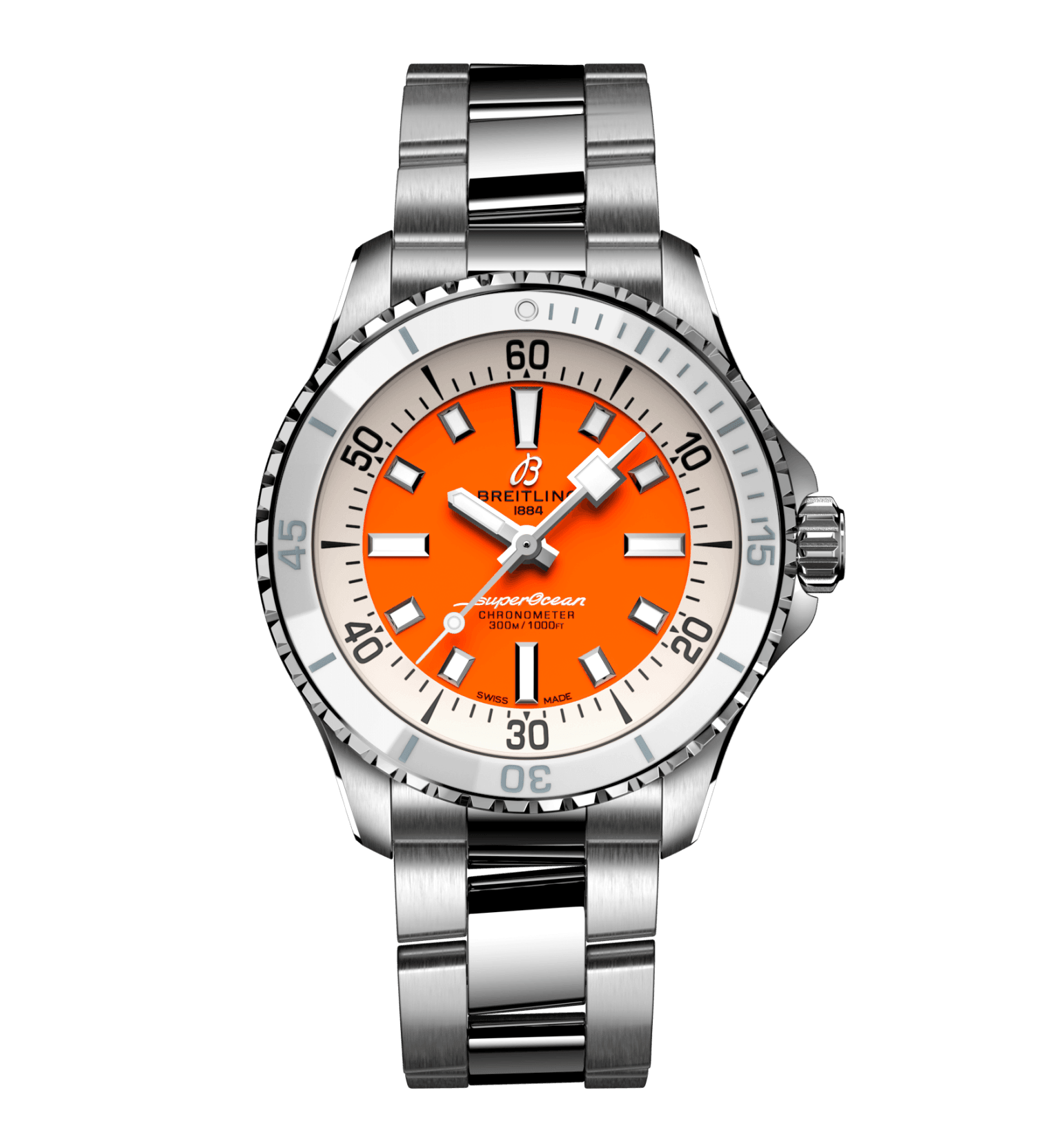 Breitling Superocean Orange Watch, 36mm | Fink's