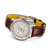 Breitling Navitimer Automatic GMT 41 Watch with Brown Alligator Leather Strap