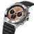 Breitling Chronomat B01 Chronograph 42 Watch with Copper Dial and Rubber Strap