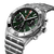 Breitling Chronomat B01 Chronograph 42 Watch with Stainless Steel Bracelet and Green Dial