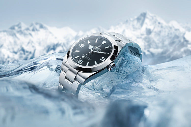 Rolex Explorer on Ice